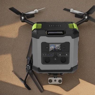 Draagbare elektriciteitscentrale 1680wh 2000W Lithiumbatterij zonne-generator voor Japan Kopers