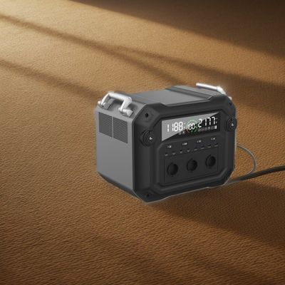 High- 2500W 2340wh 110V 120V zonne-generator met ABS aluminium profiel Shell materiaal
