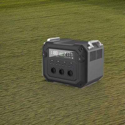 High- 2500W 2340wh 110V 120V zonne-generator met ABS aluminium profiel Shell materiaal