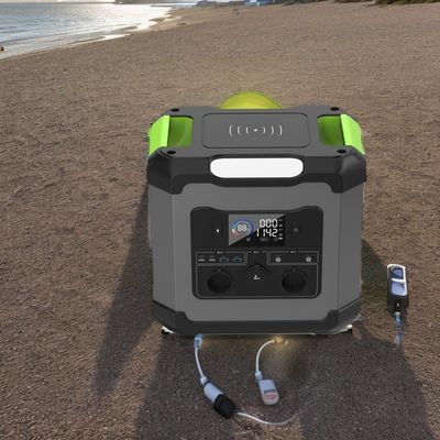 1500W mobiele elektrische zonne-energie-oplader voor nood- en draagbare energiecentralesolutie