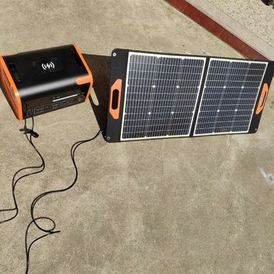 Zwart enkelkristallijn zonnepaneel 100W enkelkristallijn silicium zonnecel