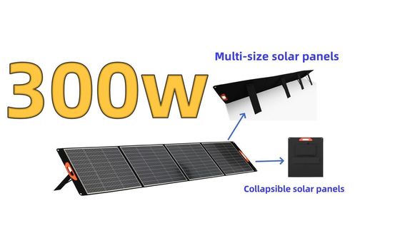 38.5V 7.8A Monokristallijn silicium zonnepanelen 300W Voor stroomvoorziening