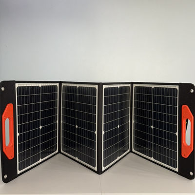 100W vouwbare monokristallijn silicium zonnepanelen Zwart CE gecertificeerd Hot Offer