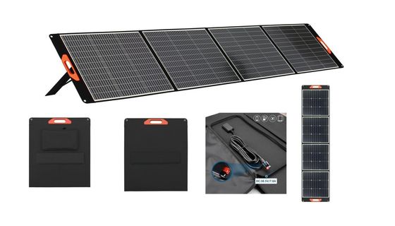 Monokristallijn silicium fotovoltaïsche module 100W 200W 300W Regeringszonnepanelen