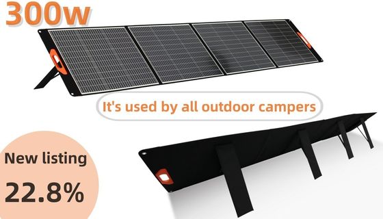 Black Power zonnepanelen 400W Buitenhuisgebruik Opvouwbare zonnepanelen