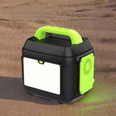 220V 600W 300W 2200W mobiele energiecentrale voor kamperen met zonnepaneel en LED-licht