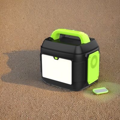 220V 600W 300W 2200W mobiele energiecentrale voor kamperen met zonnepaneel en LED-licht