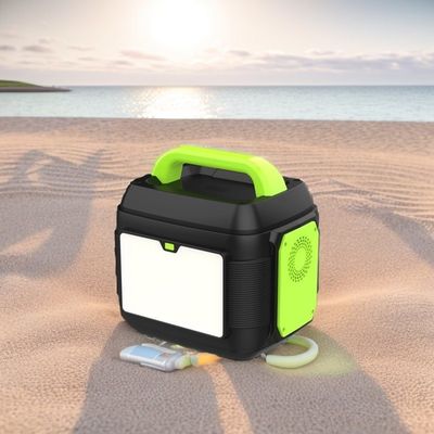 220V 600W 300W 2200W mobiele energiecentrale voor kamperen met zonnepaneel en LED-licht