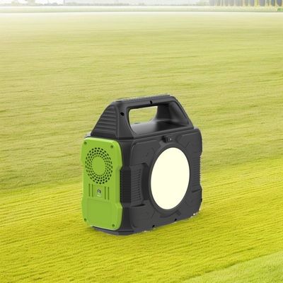 300 W draagbare zonne-energieopslaggenerator op balkon voor noodstroomvoorziening buiten