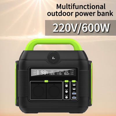 600W noodvoorziening Zonne-energiebank met MPPT en ternarische lithiumbatterie