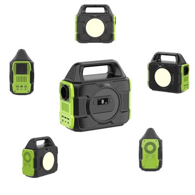 300W draagbare elektriciteitscentrale Liquid Crystal Display 288wh Buiten energieopslag