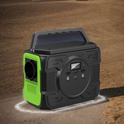 200W zonne-energiegenerator met capaciteit lithiumbatterij en outdoor mobiele energiecentrale