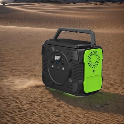 200W zonne-energiegenerator met capaciteit lithiumbatterij en outdoor mobiele energiecentrale