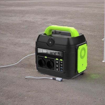 600W oplaadbare elektriciteitscentrale voor opslag van zonne-energie in het buitenleven Draagbaar en duurzaam