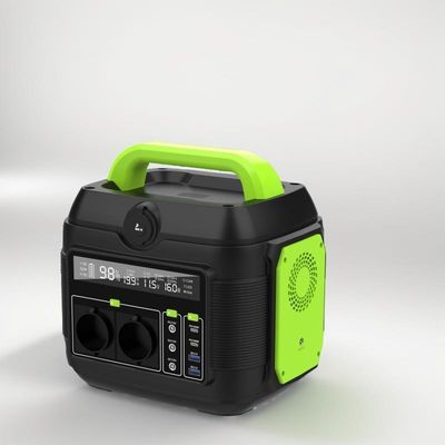 Huishoudelijke energieopslag voor noodsituaties Stroomcentrale 600W met uitneembare batterij Niet toegestaan