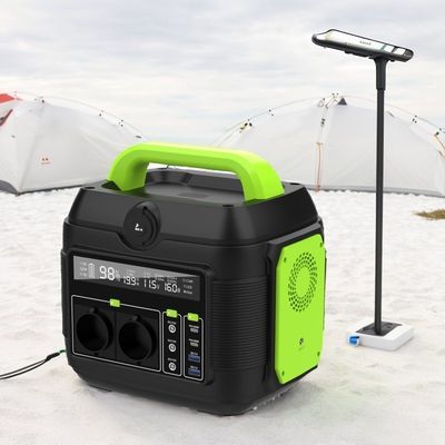 Aanpasbare 600W zonne-energieopslag mobiele elektriciteitscentrale met aanpassingsoptie