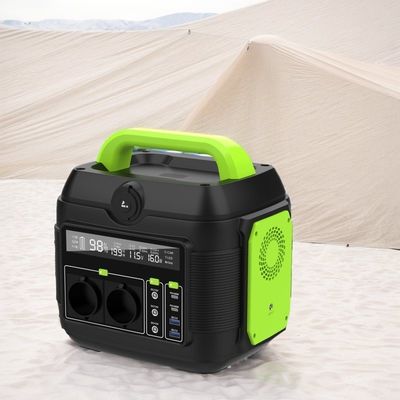MPPT 600W AC110V AC220V Lithiumbatterijpakket Draagbare zonnecentrale voor camper RV wandelen