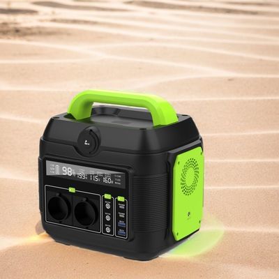 600W draagbare zonnecentrale Alternatieve zonne-generator met lithium-ionbatterij