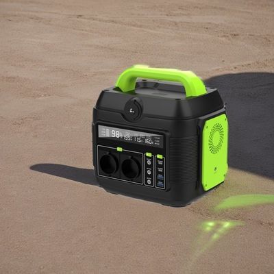 600W draagbare zonnecentrale Alternatieve zonne-generator met lithium-ionbatterij