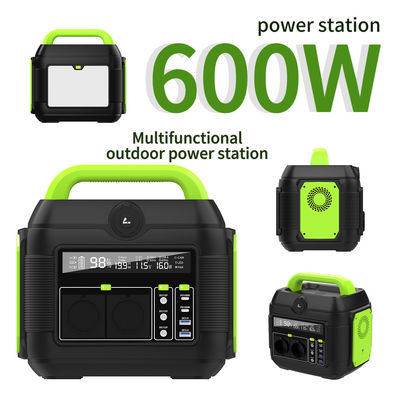 600W Outdoor Camping Draagbare Power Station 500W Power Bank S6 Socket Type Zuid-Afrika