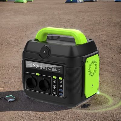 Draagbare elektriciteitscentrale van 600 W met MPPT-technologie en pure sinusgolfinverter