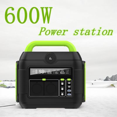Draagbare elektriciteitscentrale 600W 300W Ternaire Lithiumbatterij Zonnegenerator Energiesysteem