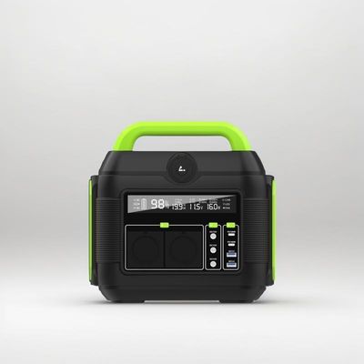 Draagbare elektriciteitscentrale 600W 300W Ternaire Lithiumbatterij Zonnegenerator Energiesysteem