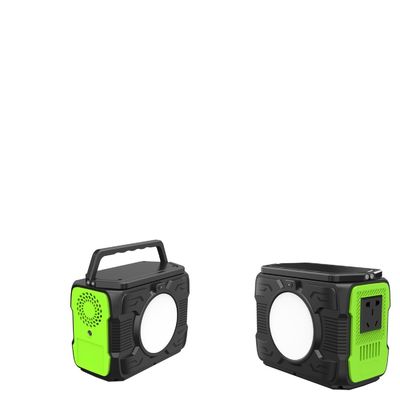 300W outdoor Lithium batterijpakket oplaadbare zonne-generator AC DC Type-C batterij back-up power Nood draagbare zonne-energiecentrale