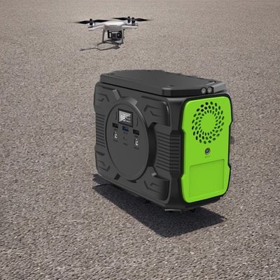 300W outdoor Lithium batterijpakket oplaadbare zonne-generator AC DC Type-C batterij back-up power Nood draagbare zonne-energiecentrale