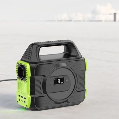 Hoog vermogen 300W zonne-mobiel vermogen Outdoor Camping RV Power Station onthullen 225*120*215mm