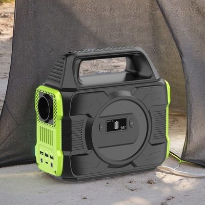 Buiten draagbare elektriciteitscentrale met vloeibare kristallen display en 2200W hoog vermogen