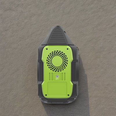 300W hoogvermogen draagbare buitencampingstation met vloeibare kristallen display