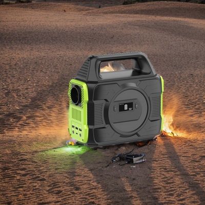 300W AC DC Dual USB Type C Charging Draagbare mobiele elektriciteitscentrale voor zonne-generator