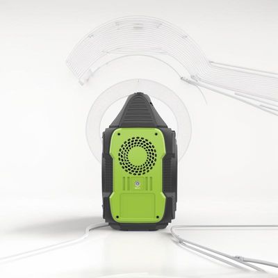 288wh Onthullen Liquid Crystal Display Draagbare zonne-generator voor thuis nood RV