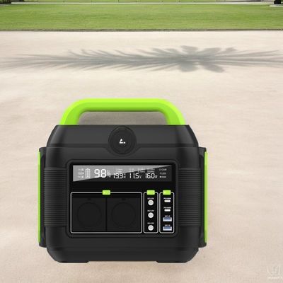 600W zonne-energiecentrale met lithiumbatterijen voor kamperen en buitenactiviteiten