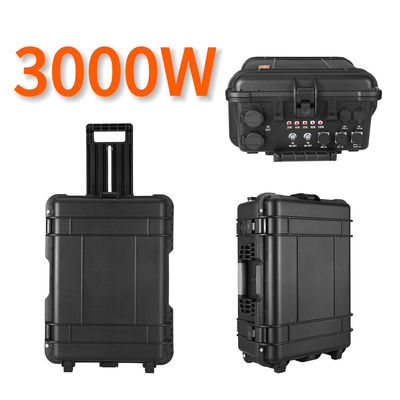 Draagbare elektriciteitscentrale 3000W Zonne-energiesysteem 1500W 2400W 5000W LiFePO4-generator