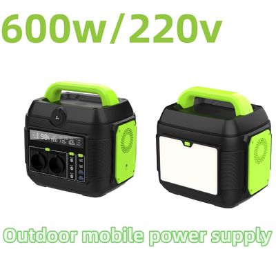 300W 600W 1200W Lithiumbatterij Draagbare elektriciteitscentrale Zonne-energie generator voor huishoudelijke noodgevallen