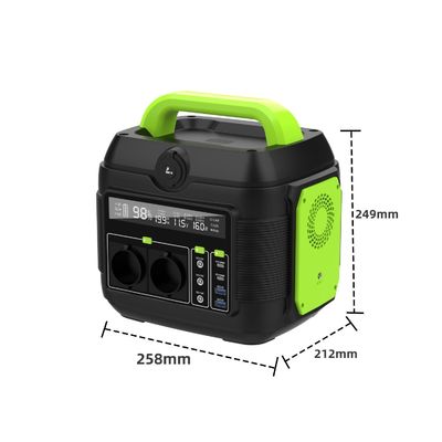600W draagbare zonne-energiegenerator voor S6 mobiele elektriciteitscentrale oplaadbaar en lichtgewicht