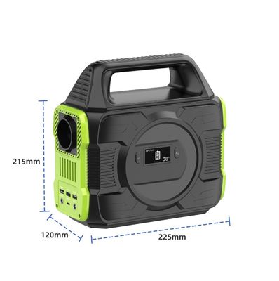 S3 Draagbare zonne-energiecentrales van 300 W met Type-C en adapteropladen
