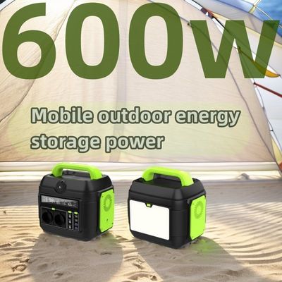 600W 576wh Draagbare elektriciteitscentrale Recyclebare buitenzonne-generator
