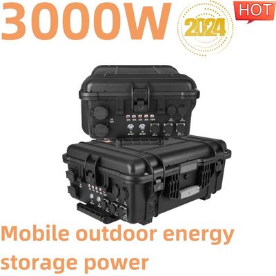 LiFePO4-batterij 3000W draagbare zonne-energie generator voor nood back-up en aanpassing