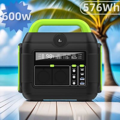 Recyclebare 600W draagbare lithiumcentrale om drones te laden laptop mobiele telefoon