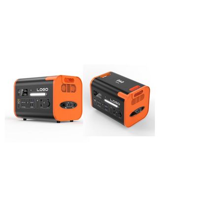 UN38.3 MSOS 2200W Energiecentrale Aanpasbaar Oranje Zwart