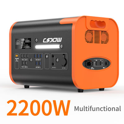 Op maat gemaakte 120V draagbare elektriciteitscentrale 2000W AC Pure Sinus Wave