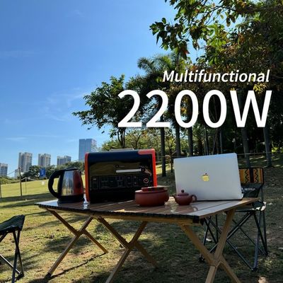 AC-oplaadbare zonne-energiegenerator 1500W 2000W draagbare zonne-generator