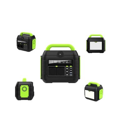 576wh Draagbare elektriciteitscentrale 600W 300W 200W Zonne-back-up generator