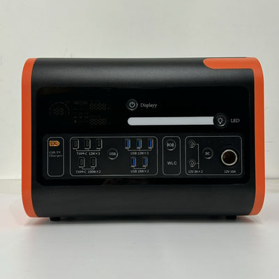 220V zuivere sinusgolf LiFePO4 batterij zonne-generator 2048wh stand-by energieopslag 2200W draagbare energiecentrale