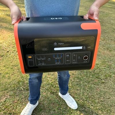 220V zuivere sinusgolf LiFePO4 batterij zonne-generator 2048wh stand-by energieopslag 2200W draagbare energiecentrale