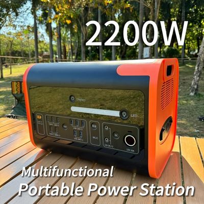 Nominale capaciteit 2048wh Draagbare elektriciteitscentrale met LiFePO4-batterij en energieopslag