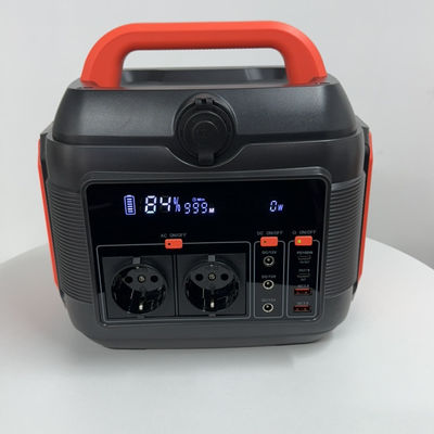 6 kg draagbare elektriciteitscentrale 576wh mini zonne-generator zwart groen